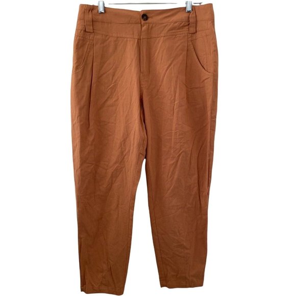 Elodie Pants Womens Size Large Clay Light Orange - Picture 3 of 10